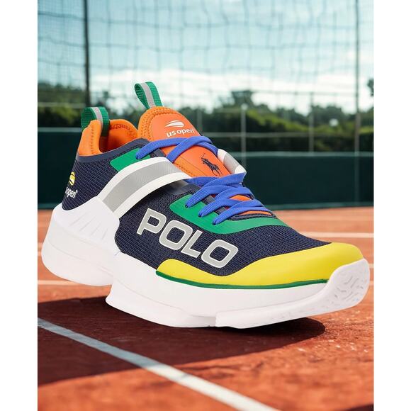 Polo Ralph Lauren US Open Tech Court Pro Sneaker Men’s 10.5 / Women’s 12 NIB - Picture 1 of 16